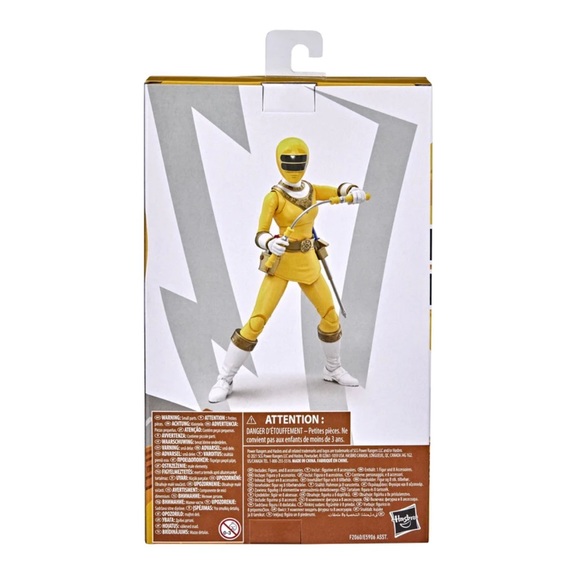 Power Rangers Lightning Collection Zeo Yellow Ranger Figure - Picture 10 of 10